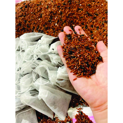 Trà Gạo Lứt Đậu Đen Túi Lọc Sao Thơm, Hỗ Trợ GiảmCân, Làm Đep Da, Chống Lão Hoá, Tiểu Đường,