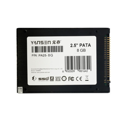 Ổ cứng thể rắn SSD kỹ thuật số MLC cho PC Máy tính xách tay KingSpec PATA (IDE) 2,5 "2,5 inch 