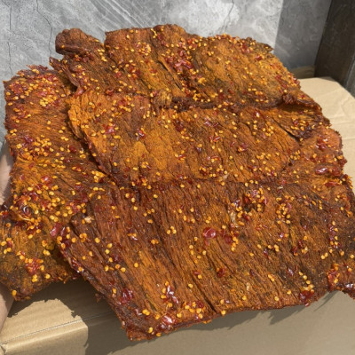 KHÔ BÒ MIẾNG SIÊU CAY TÂN LỘC PHÁT 1KG - COMBO 2 HŨ 500G