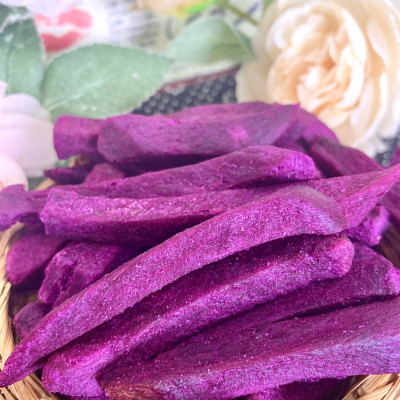 Khoai Lang Tím Que Sấy Giòn Không Đường VietTin Mart 500g