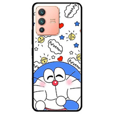 Ốp lưng dành cho Vivo V23 5G / S12 - Vivo Y15s / Y15A mẫu Đô-rê-mon Nền Trắng