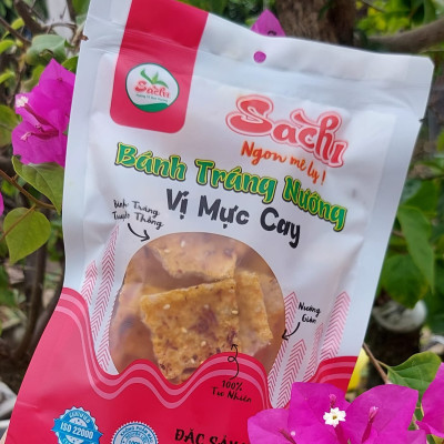 Combo 5 Bì Bánh Tráng Nướng Tẩm Vị Sachi 45gam