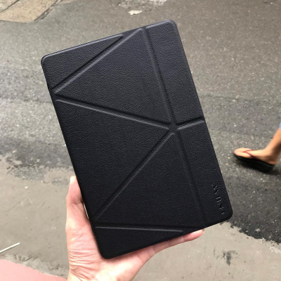 Bao Da Cao Cấp Dành Cho iPad Pro 11 inch M4 2024 Hãng Onjess Lưng Silicon Chống Sốc, Gấp Dựng Đứng Và Ngang Tiện Lợi - Hàng nhập khẩu