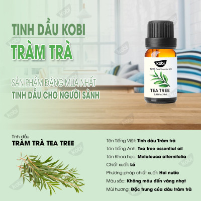Combo 3 Tinh Dầu Xông Phòng Kobi: Tinh Dầu Hương Thảo (30ml) + Tinh Dầu Cam Ngọt (30ml) + Tinh Dầu Tràm Trà (30ml) - Tinh Dầu Thiên Nhiên Nguyên Chất, Tốt Cho Bé Sơ Sinh, Giúp Giữ Ấm Cơ Thể, Phòng Ngừa Bệnh Hô Hấp Hiệu Quả