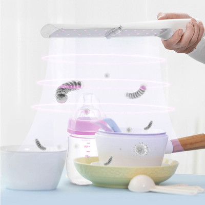 Máy tiệt trùng khử trùng bằng tia UV dạng gậy đa năng có thể gập lại gọn gàng để mang theo khi đi du lịch