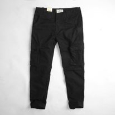 Quần Kaki Túi Hộp Retro đen (nam nữ ) chất liệu kaki bền bỉ mềm mịn