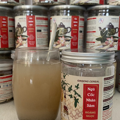 [Date xa] Ngũ cốc nhân sâm hũ 120g - Hoang Ngoc Global