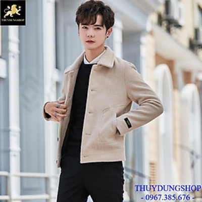 Áo dạ nam ngắn trẻ trung phong cách NAD61