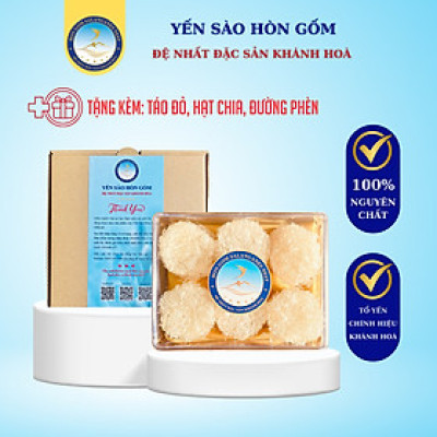 Hộp 10g (10 Viên) Yến Sào Tinh Chế Viên Baby - Yến Sào Hòn Gốm Chính Hiệu Khánh Hòa - HGK NEST