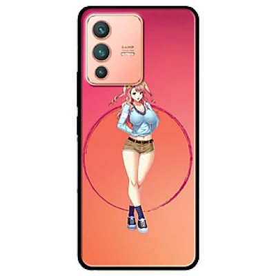 Ốp lưng dành cho Vivo V23 5G / S12 - Vivo Y15s / Y15A mẫu Anime Cô Gái Áo Xanh