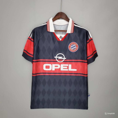 Áo Bóng Đá Retro Bayern Munich 1997 - Sân Nhà bản cao cấp vải Cotton Polyester