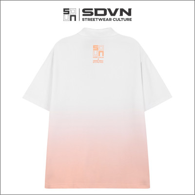 Áo Thun POLO Unisex Form Rộng - Brand Chính Hãng SDVN - CLOUD