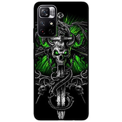 Ốp lưng dành cho Xiaomi Redmi Note 11 5G - Redmi Note 11T - Redmi Note 11S - Rồng Nền Xanh