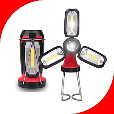 ĐÈN PIN SẠC CẦM TAY ĐA NĂNG 3 IN 1( Màu ngẫu nhiên)- HENRYSA