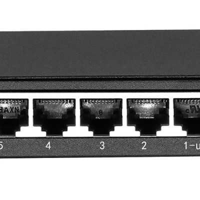 Bộ chuyển mạch 5-port unmanaged Fast Ethernet switch with external power adaptor - Xmethod Network - Hàng chính hãng 