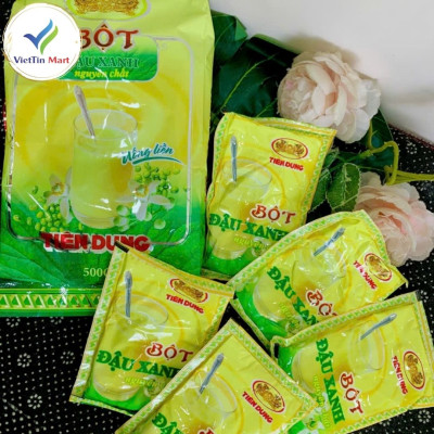 Bột Đậu Xanh Tiên Dung 500g (10 gói x 50g)