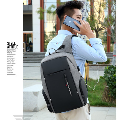 Balo Nam, Nữ Công Sở Đa Năng Teement, Đựng Vừa Laptop - Macbook - Máy Tính Xách Tay, Chất Liệu Vải Cao Cấp Chống Thấm Nước, Chống Xước, Có Cổng Sạc USB Tiện Lợi - Hàng Chính Hãng