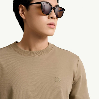 Áo thun nam ngắn tay S Cafe có thêu (Cofee Lover Series 4) Form Fitted - ROUTINE 10F24TSS085 | LASTORE MENSWEAR