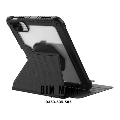 Bao da dành cho iPad 10.9 2022 (Gen 10) Nillkin Bumper SnapSafe ( Kèm Khay Bút - Nắp Gập Tháo Rời ) - Hàng Nhập Khẩu