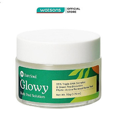 Tinh Chất Tẩy Da Chết Toàn Thân Baresoul Glowy Body Peel Solution 50g