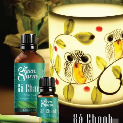 Tinh dầu sả chanh Greenfarm 100ml