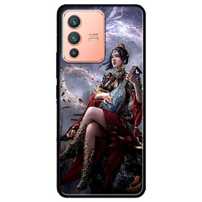 Ốp lưng dành cho Vivo V23 5G / S12 - Vivo Y15s / Y15A mẫu Cô Gái Cầm Đàn Tỳ