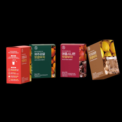 Trà Hot Kombucha Healslab Hàn Quốc Vị Quýt Jeju