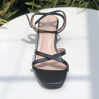 Sandal cao gót 9 phân nữ hot trend  trẻ trung năng động 21420