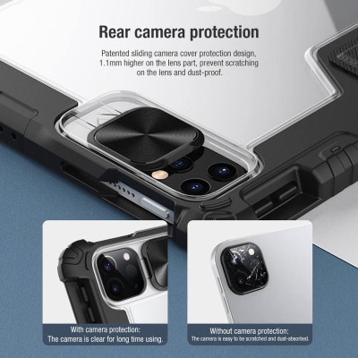 Bao da Nillkin Bumper Case cho iPad Air 11inch M3 , Air 13 inch M3 , A16 Gen 11 2025 - Hàng chính hãng