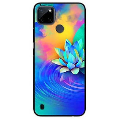 Ốp lưng dành cho Realme C21Y - C25Y mẫu Sen Xanh Nước