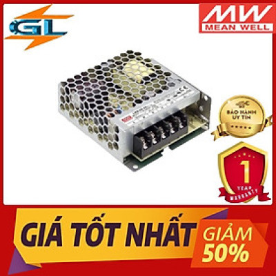 Nguồn tổ ong 24V 2.2A 52.8W LRS-50-24 Meanwell - Hàng nhập khẩu