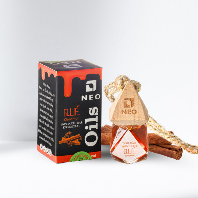 Tinh dầu treo Quế NEO nguyên chất-  tinh dầu treo xe, tinh dầu treo phòng - 8ml