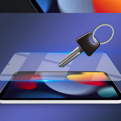 Miếng dán màn hình kính cường lực cho iPad Mini 7 hiệu Nillkin Amazing H+ (mỏng 0.2 mm, vát cạnh 2.5D, chống trầy, chống va đập) - Hàng Nhập Khẩu