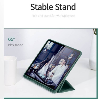 Bao da chống sốc cho iPad Pro 12.9 2020 hiệu USAMS US-BH589 có ngăn đụng bút (nắp gập hít nam châm, thiết kế siêu mềm mịn trang bị Smartsleep) - hàng nhập khẩu