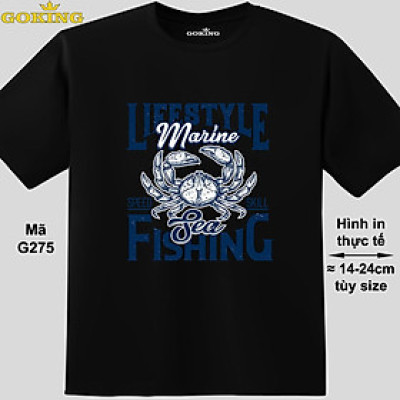 Sea Fishing, mã G275. Áo thun siêu đẹp cho cả gia đình. Form unisex cho nam nữ, trẻ em, bé trai gái. Quà tặng ý nghĩa