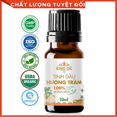 Tinh dầu Trầm Hương (Agarwood Essential Oil) dùng để xông phòng, khử mùi, thơm phòng, đuổi muỗi, thư giản - KingOil