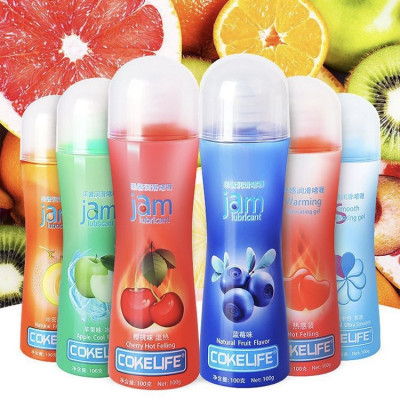 Gel bôi trơn trái cây + bao cao su power men 