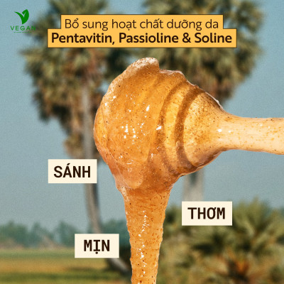 Đường thốt nốt An Giang làm sạch da chết cơ thể Cocoon 200ml giúp da mượt mà khỏe khoắn thuần chay