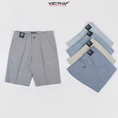 Quần Short Tây Nam VIỆT PHÁP Form suông Chất liệu Cao Cấp Chống Nhăn, Độ Bền Cao 1701