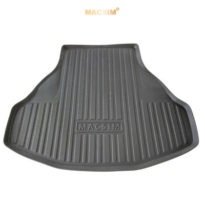 Thảm lót cốp qd xe ô tô Honda ACCORD 2013-2017 nhãn hiệu Macsim chất liệu TPV cao cấp màu đen