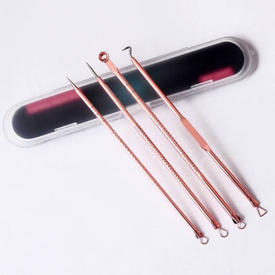 Bộ dụng cụ nặn mụn 4 món chuyên nghiệp