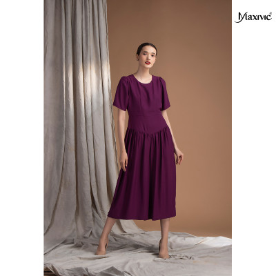 Bộ Jumpsuit tím Maxivic M082268