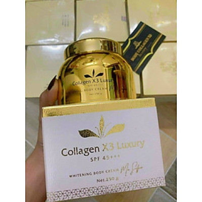 Kem Body Collagen X3 Luxury dưỡng trắng da toàn thân