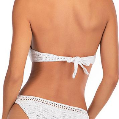 Bikini len móc thời trang biển mua hè phong cách châu âu AB03