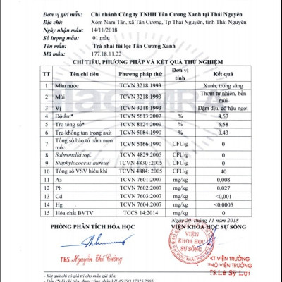 Trà Nhài Túi Lọc Tân Cương Xanh - Trà lài túi lọc thượng hạng, gói nhỏ tiện pha chế