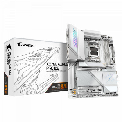 Bo Mạch Chủ Main Gigabyte X870E AORUS PRO ICE Socket AM5 - Hàng Chính Hãng
