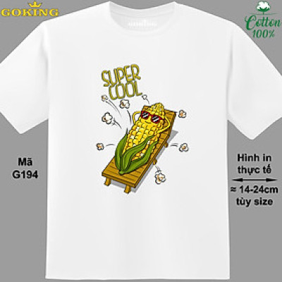 SUPER COOL, mã G194. Áo thun siêu đẹp cho cả gia đình. Form unisex cho nam nữ, trẻ em, bé trai gái. Quà tặng ý nghĩa