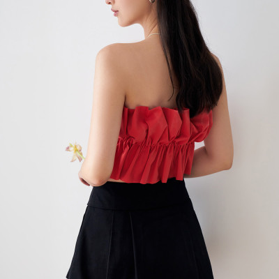 DOTTIE - Áo quây nhún bèo - T0583