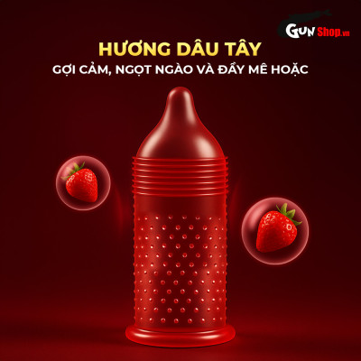 Bao cao su Shell Performax 6 in 1 kéo dài thời gian - Hộp 3 cái
