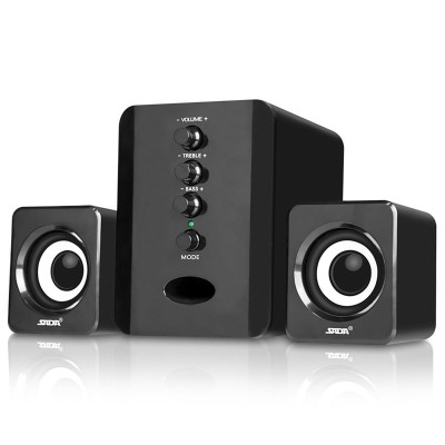 Loa SADA D-202 kết hợp có dây USB  âm thanh nổi Bass Loa siêu trầm  cho máy tính để bàn